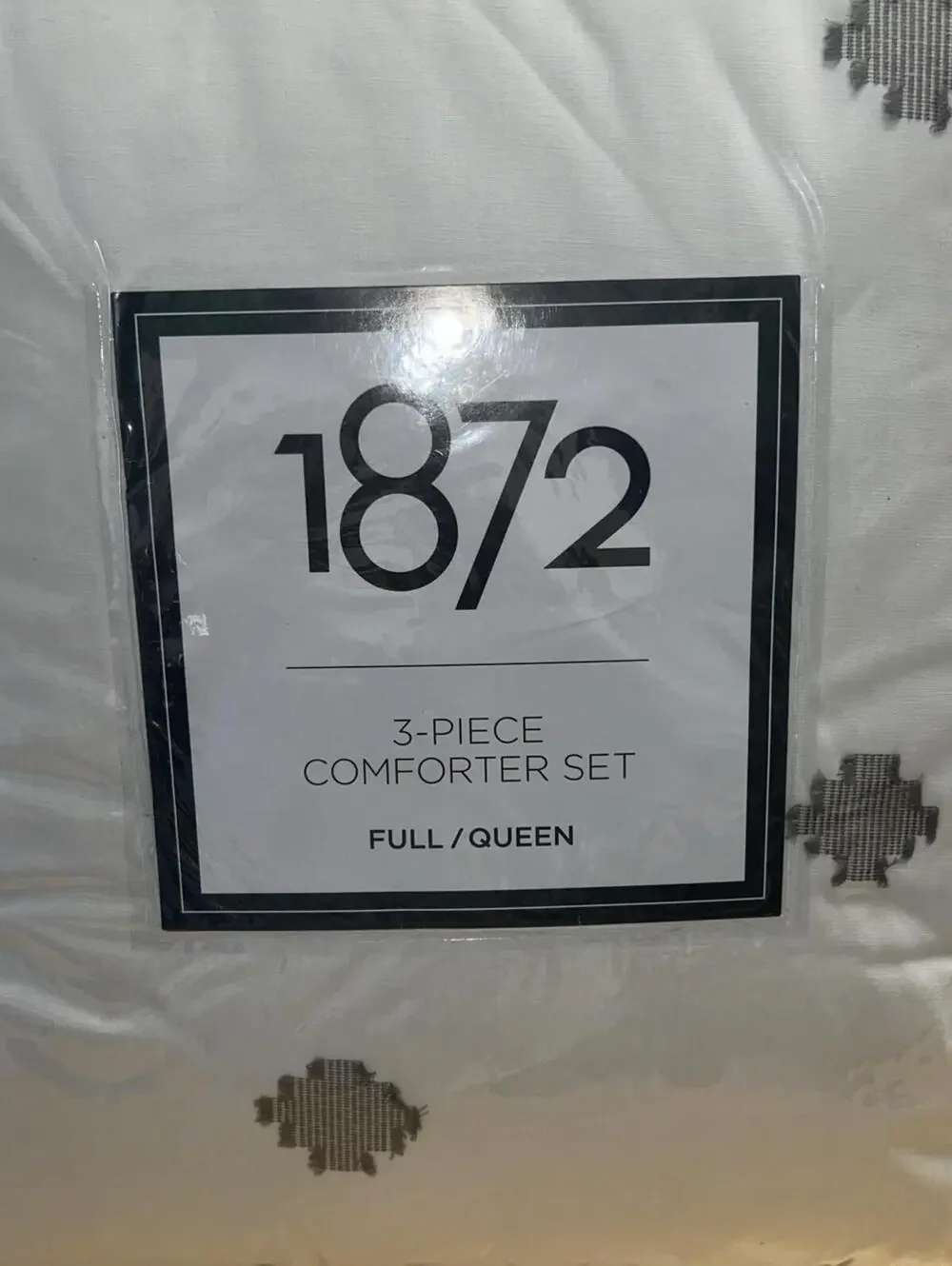 1872 3-pc Full/Queen Comforter Set, NWT